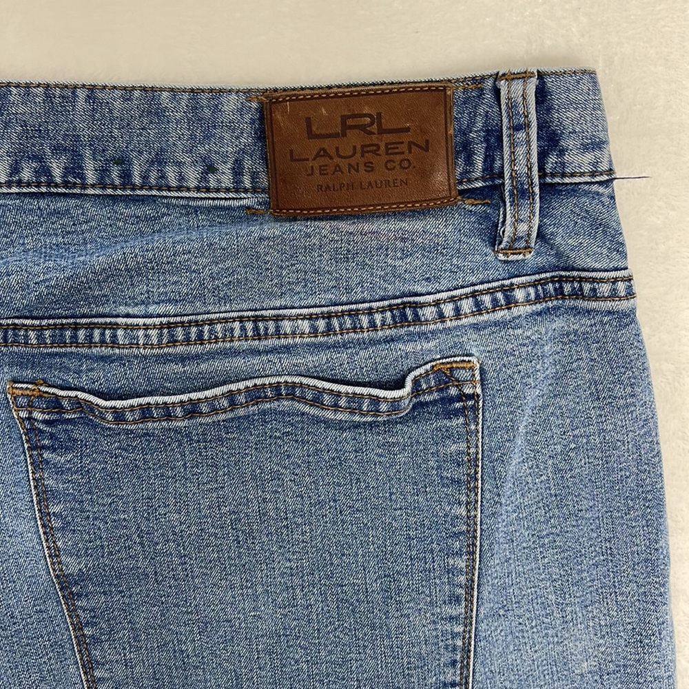 Lauren Ralph Lauren Womens Classic Straight Jeans Sz 20W - Picture 9 of 9